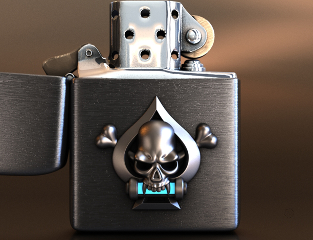 Spade Skull:シルバーアクセサリー925