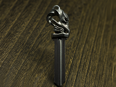 SpiralSkullCustomKey:シルバーアクセサリー925