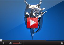 Swirl Skull:シルバーアクセサリー925